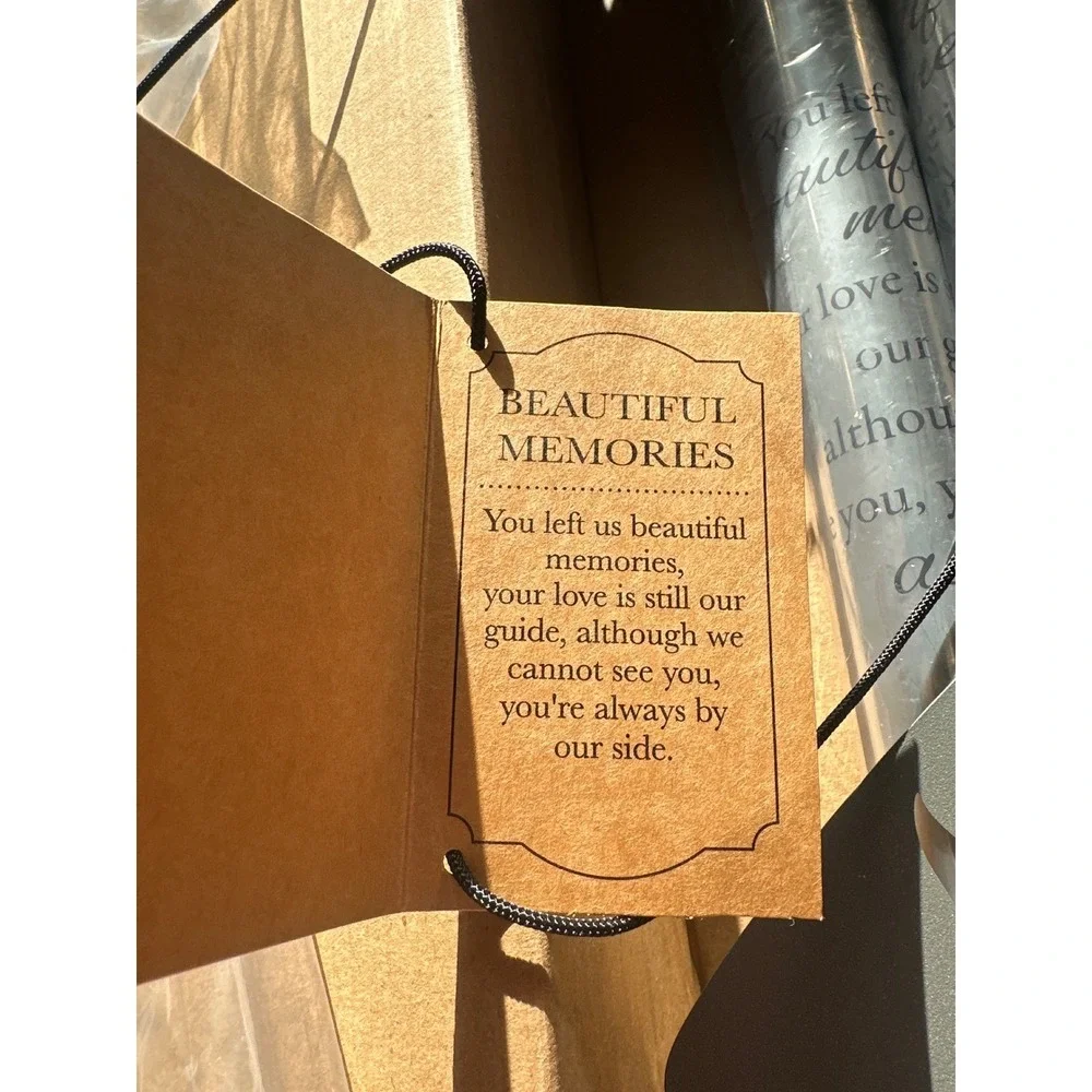 Carson Sonnet Chimes Beautiful Memories 44 Inch Memorial Wind Chimes 60200 Silvr